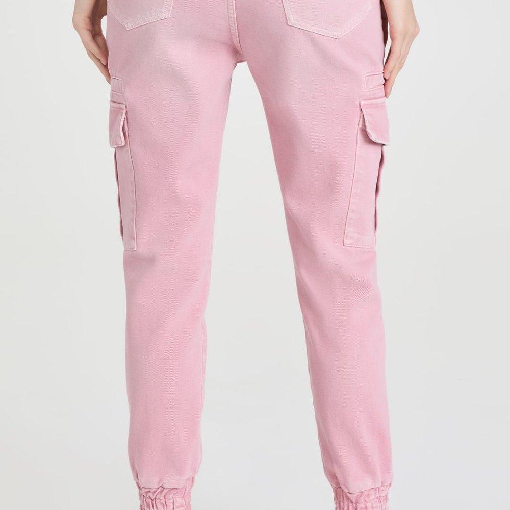 SER.O.YA Veronica Jean Joggers in Vintage Blush Pink - Picture 10 of 11